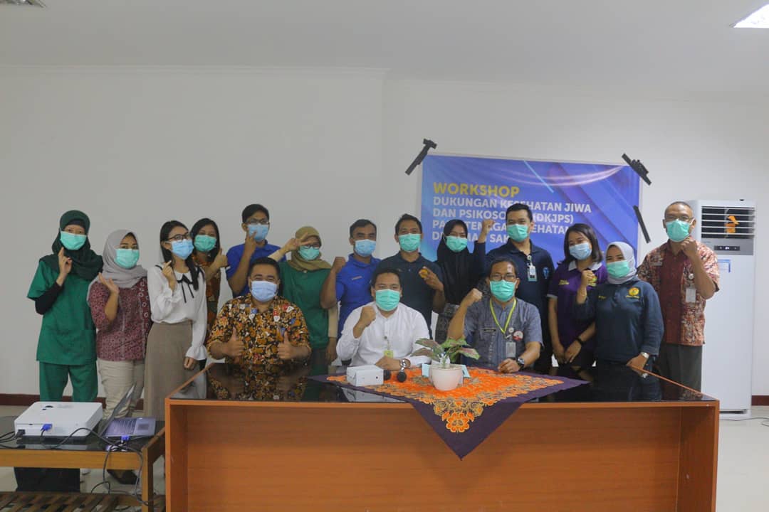 MEMILIKI SEBAGIAN BESAR NAKES BERUSIA MUDA, RS UNRAM SANGAT BERSYUKUR ADANYA WORKSHOP DKJPS DARI RSJ MUTIARA SUKMA